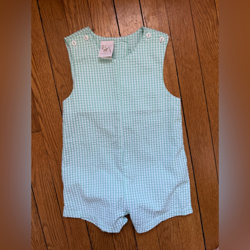 PA Classics Seersucker Toddler Romper - Size 24 Months